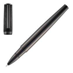 Stylo publicitaire roller Double B Saffiano Hugo Boss