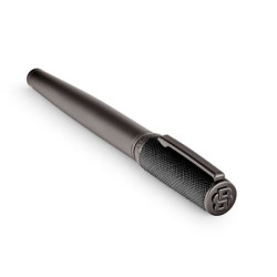 Stylo publicitaire roller Double B Saffiano Hugo Boss