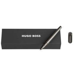 Stylo publicitaire roller Double B Saffiano Hugo Boss