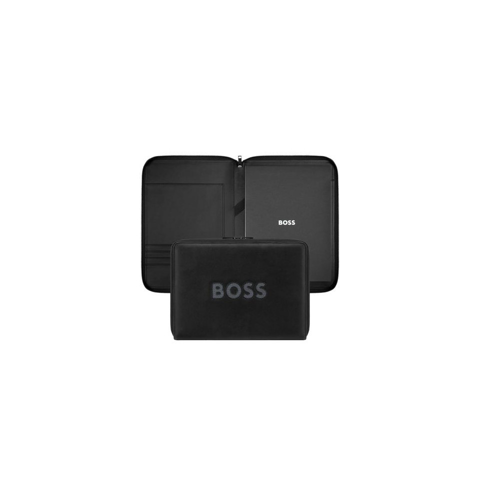 Conférencier publicitaire A4 zip Boss Cut Out Hugo Boss