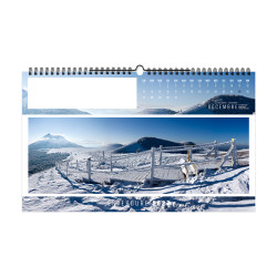 Calendrier personnalisé fabriqué en France 13 feuillets Envergure grand format