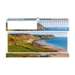 Calendrier personnalisé fabriqué en France 13 feuillets Envergure grand format