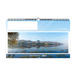 Calendrier personnalisé fabriqué en France 13 feuillets Envergure grand format