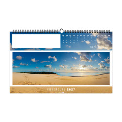 Calendrier personnalisé fabriqué en France 13 feuillets Envergure grand format