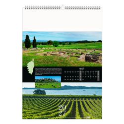 Calendrier publicitaire 13 feuillets Corsica