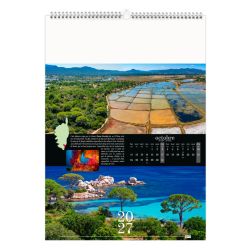 Calendrier publicitaire 13 feuillets Corsica