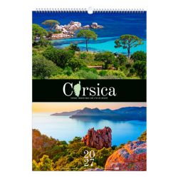 Calendrier publicitaire 13 feuillets Corsica