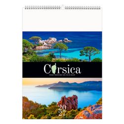 Calendrier publicitaire 13 feuillets Corsica