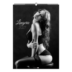 Calendrier personnalisable fabriqué en France 13 feuillets Lingerie