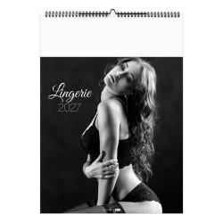 Calendrier personnalisable fabriqué en France 13 feuillets Lingerie