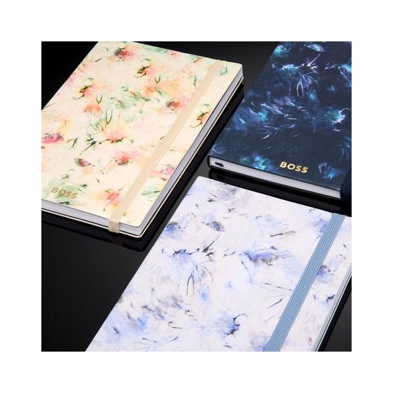 Carnet publicitaire A5 Tie-dye FlowerLined