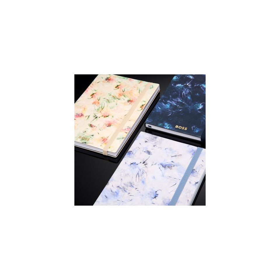 Carnet publicitaire A5 Tie-dye FlowerLined