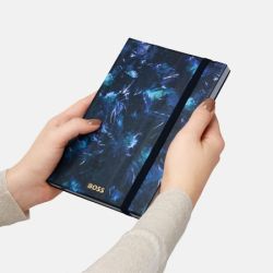 Carnet publicitaire A5 Tie-dye FlowerLined