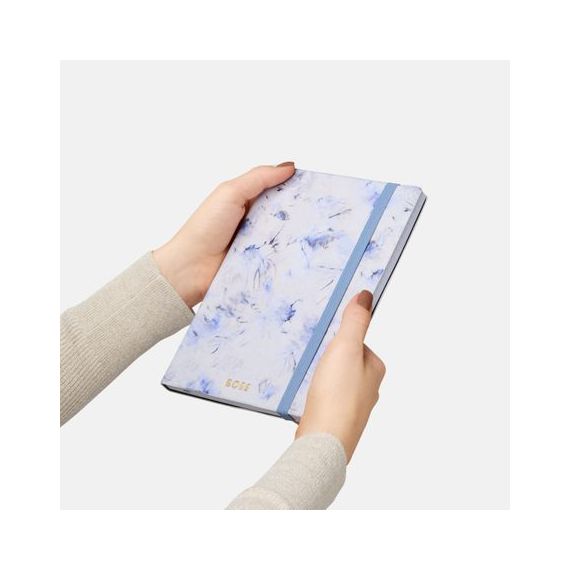 Carnet publicitaire A5 Tie-dye FlowerLined