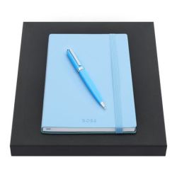 Parure publicitaire HUGO BOSS(stylo bille & carnet A5) 9