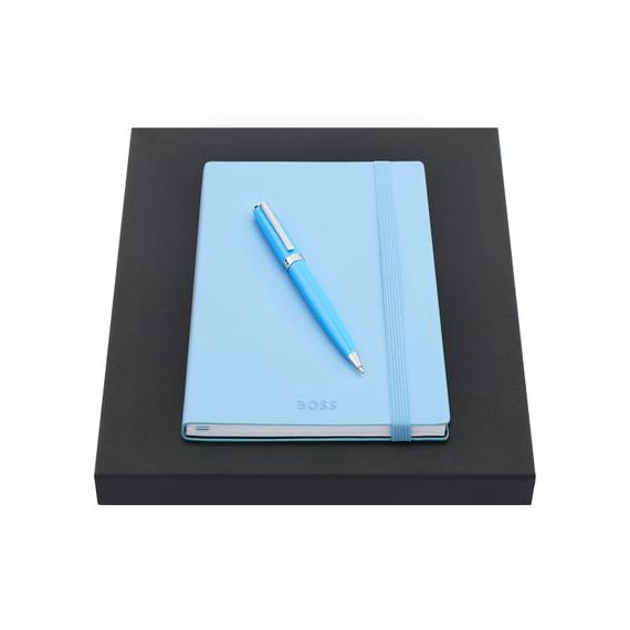 Parure publicitaire HUGO BOSS(stylo bille & carnet A5) 9