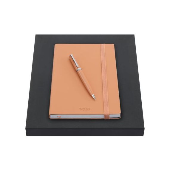 Parure publicitaire HUGO BOSS(stylo bille & carnet A5) 9
