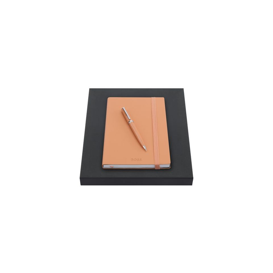 Parure publicitaire HUGO BOSS(stylo bille & carnet A5) 9