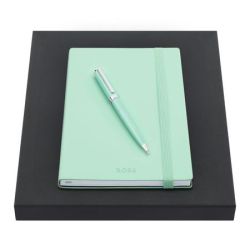 Parure publicitaire HUGO BOSS(stylo bille & carnet A5) 9