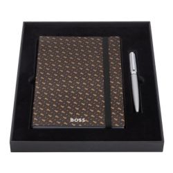 Parure publicitaire HUGO BOSS(stylo bille & carnet A5) 10