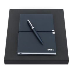 Parure publicitaire HUGO BOSS(stylo bille & carnet A5) 11