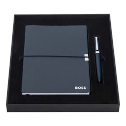 Parure publicitaire HUGO BOSS(stylo bille & carnet A5) 11