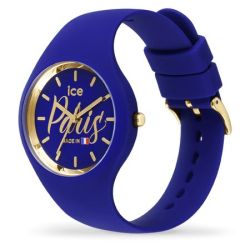 Montre ICE publicitaire cocorico-Paris-Midnight blue-S34-3H