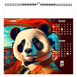 Calendrier personnalisable fabriqué en France 7 feuillets Street'Art grand format