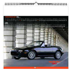 Calendrier personnalisable fabriqué en France 7 feuillets Design Car petit format