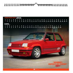 Calendrier personnalisable fabriqué en France 7 feuillets Design Car grand format
