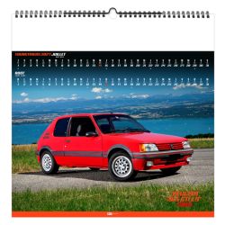 Calendrier personnalisable fabriqué en France 7 feuillets Design Car grand format