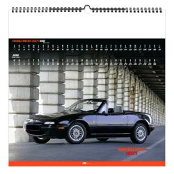 Calendrier personnalisable fabriqué en France 7 feuillets Design Car grand format