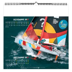 Calendrier personnalisable fabriqué en France 7 feuillets Voile Sportive grand format