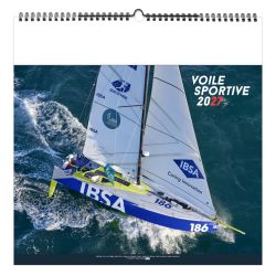 Calendrier personnalisable fabriqué en France 7 feuillets Voile Sportive grand format