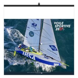 Calendrier personnalisable fabriqué en France 7 feuillets Voile Sportive grand format