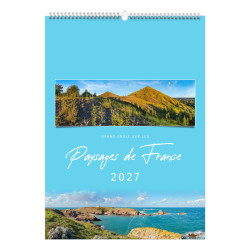 Calendrier personnalisable 7 feuillets Paysage de France
