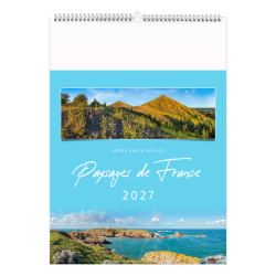 Calendrier personnalisable 7 feuillets Paysage de France