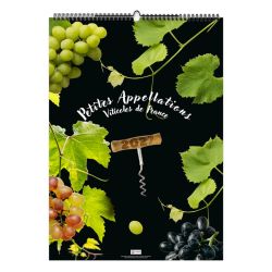 Calendrier personnalisable fabriqué en France 7 feuillets Petites appellations viticoles de France