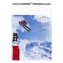 Calendrier personnalisable fabriqué en France 7 feuillets Extrêmes grand format