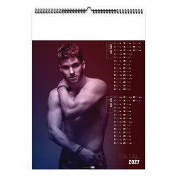 Calendrier personnalisable fabriqué en France 7 feuillets Fatal grand format