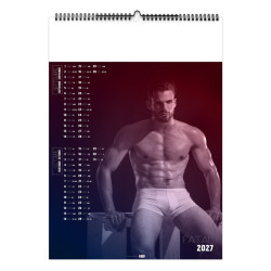 Calendrier personnalisable fabriqué en France 7 feuillets Fatal grand format