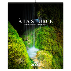 Calendrier publicitaire 7 feuillets Cascades grand format