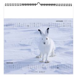 Calendrier personnalisable fabriqué en France 7 feuillets Seul au Monde grand format