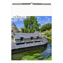 Calendrier personnalisable 6 ou 7 feuillets Patrimoine de France