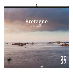 Calendrier personnalisable fabriqué en France 7 feuillets Bretagne grand format