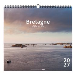 Calendrier personnalisable fabriqué en France 7 feuillets Bretagne petit format