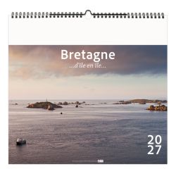 Calendrier personnalisable fabriqué en France 7 feuillets Bretagne petit format