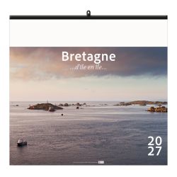 Calendrier personnalisable fabriqué en France 7 feuillets Bretagne petit format