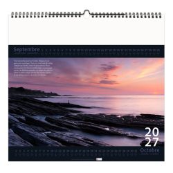 Calendrier personnalisable fabriqué en France 7 feuillets Bretagne petit format