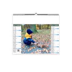 Calendrier économique publicitaire fabriqué en France 6 feuillets Copains